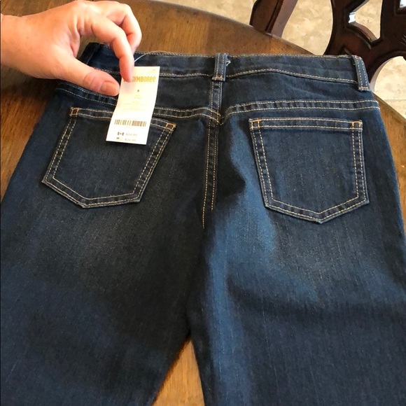 Gymboree girls 8 jeans dark wash NWT - Picture 3 of 3